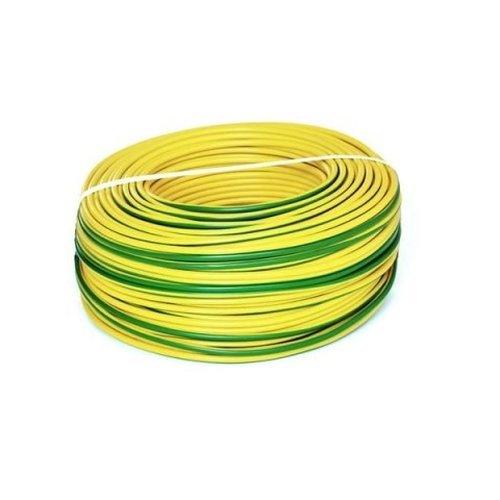 Fir electric PV3 6mm² galben-verde – conductor protecție (PE) pentru instalații fotovoltaice
