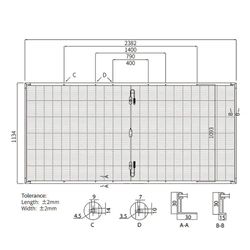 Panou Solar 640M Hi Mo X10 Longi Bifacial